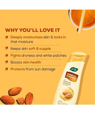 Joy Honey & Almonds Body Lotion 300ml - Buy Online on GoSupps.com