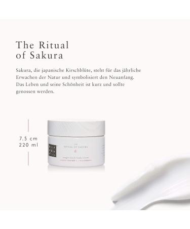 RITUALS The Ritual Of Sakura Body Cream 220ml | Cherry Blossom Moisturizer for Soft Skin - Buy Online on GoSupps.com
