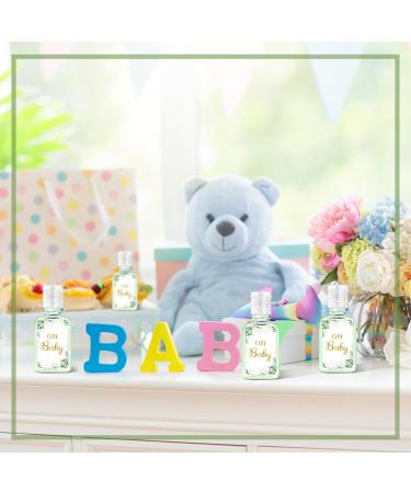 Sage Green Baby Shower Favors - 50 Sets Travel Size Hand Sanitizer with Gift Bags & Thank You Tags - Oh Baby Party Favors - Buy Online on GoSupps.com