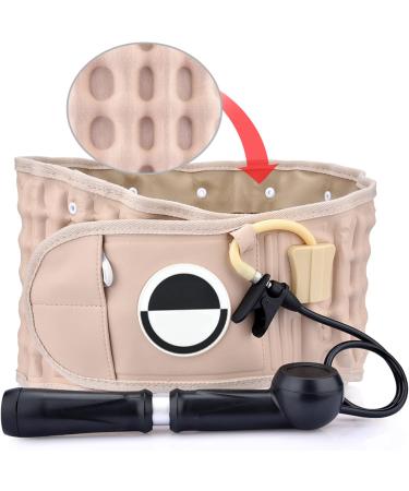 Decompression Back Belt - Lumbar Support for Pain Relief | Adjustable 29-49 Inches - Buy Online on GoSupps.com