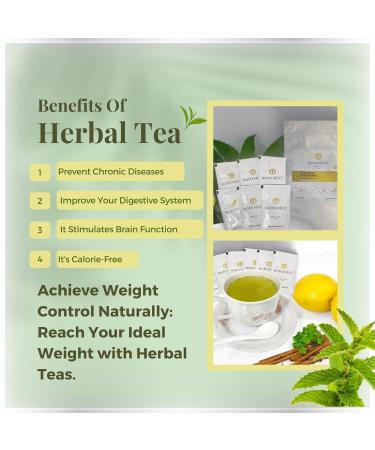 BODYMELT 30 Days Detox Tea Powder | Herbal Energy Booster with Mate Ginseng & Ginger | Keto-Friendly | 30 Sachets | 4g Each | 4.2oz - Buy Online on GoSupps.com