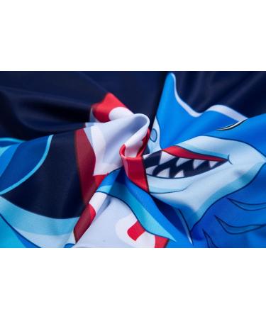 Bonverano Baby Boys Swimsuit | UPF 50+ Sun Protection | 6-9 Months | Surf Shark Design - Buy Online on GoSupps.com