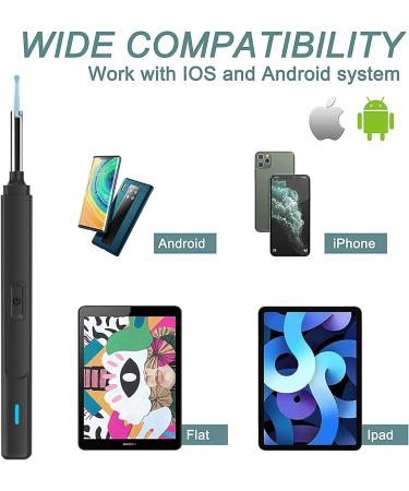 Earwax Removal Kit with 1920P FHD WiFi Camera - Ear Cleaner Otoscope for Adults & Kids - Buy Online on GoSupps.com