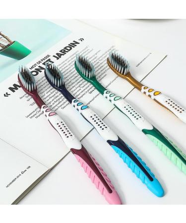 Gohemsun Soft Hand Toothbrush | Portable Dental Floss Brush for Clean Teeth - Ideal for Travel Men & Women - Buy Online on GoSupps.com