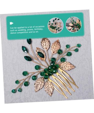 HAPINARY Rhinestone Tuck Comb Gold Hair Accessories Wedding Hair Comb Hair Accessories for Women Wedding Chinese Hair Accessories Wedding Hair Accessories Bridal Hair Accessories - Buy Online on GoSupps.com