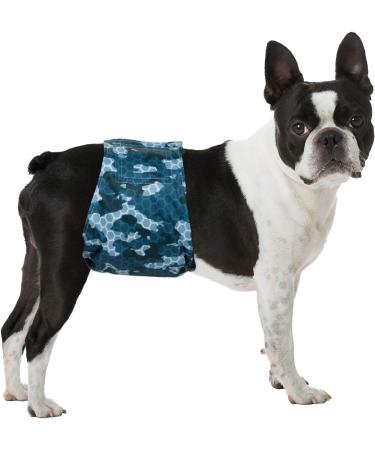 Dono Pack of 3 Washable Male Dog Diapers - Super Absorbent for Small Medium & Large Dogs - Army M - Buy Online on GoSupps.com