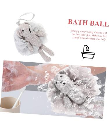 DOITOOL 1pc Cartoon Bath Ball Toy for Kids Bath Shower Sponge Mesh Shower Loofahs Shower Puffs Bathroom Sponge Bath Tub Scrubber Kids Bath Sponge Animal Body Wash Child Cotton Fabric Clean - Buy Online on GoSupps.com