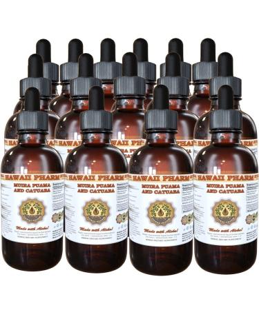 Muira Puama and Catuaba Liquid Extract Supplement Tincture Supplement 15x4 oz