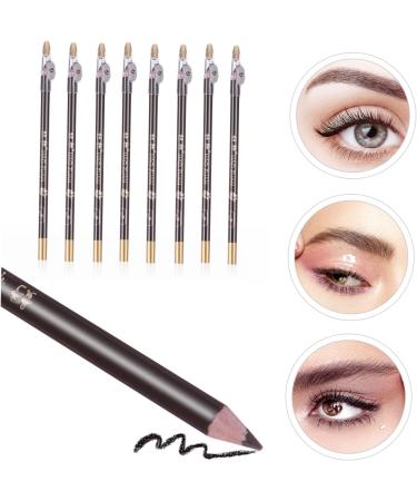 Beavorty Eyebrow Pen Pencil 24 pcs Tool -in- for Pencils Professional Women A Built-in in Pencil Eyebrow Sharpener Black Pencils - Buy Online on GoSupps.com