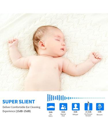 Ear Wax Vacuum with 6 Gear Strong Suction | KDO Ear Wax Remover Kit for Adults and Kids - Buy Online on GoSupps.com