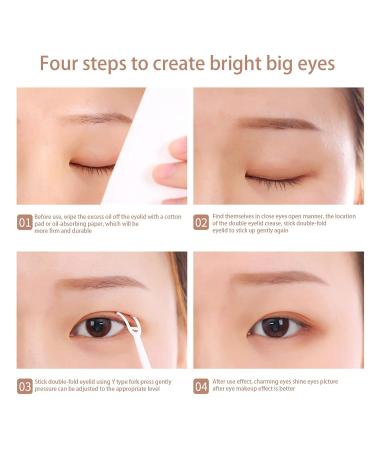 Btruely 1200 Piece Invisible Double Eyelid Tape - Waterproof Eyelid Lifting Strips Non-Surgical Eyelid Adhesive for Perfect Crease - Buy Online on GoSupps.com