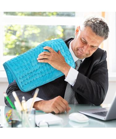 Extra Large Heating Pad 30x16 for Back Pain Relief - 6 Heat Levels, 4 Timers, Auto-Off - Electric Heat Pad for Back, Shoulder, Leg - Heat Therapy for Cramps & Relaxation - Buy Online on GoSupps.com