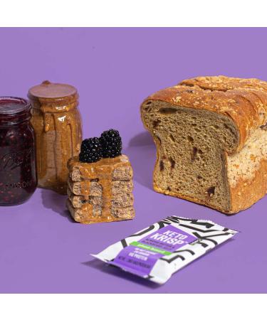 Keto Krisp Almond Butter & Blackberry Jelly Bars - 12 Pack | Low-Carb, Low-Sugar, High Protein | Gluten-Free & Delicious Snack for Healthy Diet & Weight Loss - Buy Online on GoSupps.com
