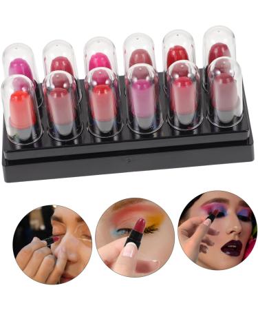 Mikinona 12pcs Eye Shadow Stick Suit Cosmetics Safe Eyeshadow Crayon Colorful Eyeshadow Crayon Lipstick Major - Buy Online on GoSupps.com