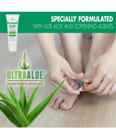 Toenail Softening Cream for Thick Hard Nails | Aloe Infused 1 Oz | Temporary Nail Care Solution - Shop Internationally - Buy Online on GoSupps.com