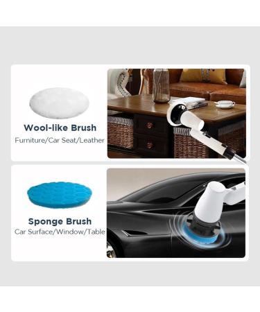 Cordless Spin Scrubber for Cleaning Cordless Electric Bathroom Cleaning Tools Adjustable Extension Handle Long Handle Brush Suitable for Bathroom Cleaning Etc. - Buy Online on GoSupps.com