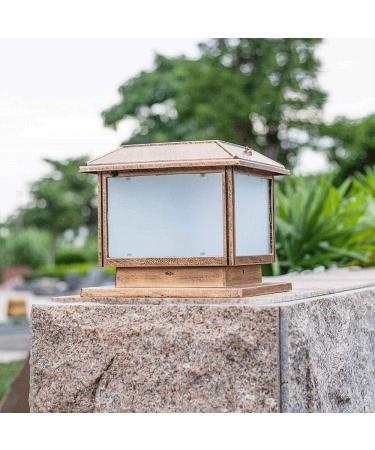 Victorian Solar Outdoor Outdoor Courtyard Garden Decorative Lights Lawn Lights Garden Sensor Light Bronze Finish - Buy Online on GoSupps.com