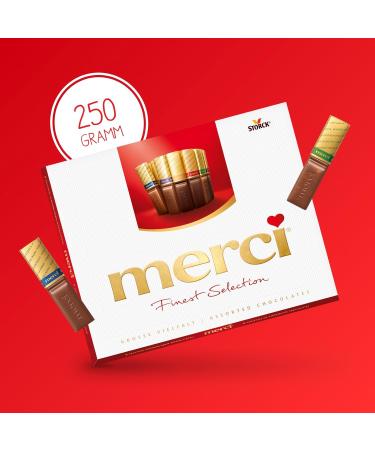 Buy Merci Finest Selection 250g Premium Filled & Unfilled Chocolate Specials International Shipping Available - Buy Online on GoSupps.com