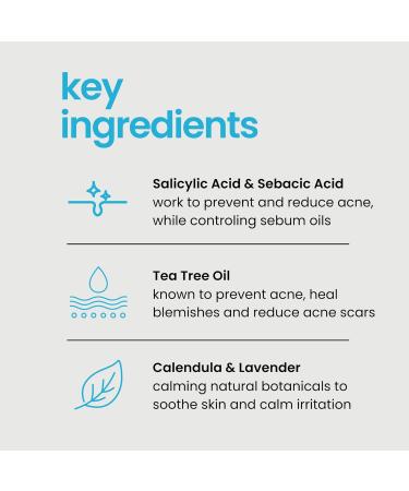 Teen Skin Gentle Moisturizer - Natural Outcome Daily Facial Moisturizer for Boys & Girls | Non-Toxic Soothing Acne Treatment | 50 ML - Buy Online on GoSupps.com