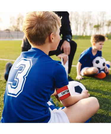 Vertelife Captain's Band - Rubber Armband for Football & Rugby | Stylish & Durable Captain Arm Band for Adults & Kids (Black) - Buy Online on GoSupps.com