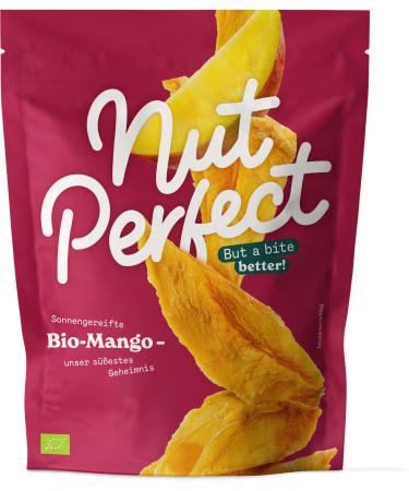 Nut Perfect |Bio-Mangos |Bio -certified |Sweet fruity and intense in taste |dried in stripes |Cultivation and processing in the tropics of West Africa |80g mangoes 80g - Buy Online on GoSupps.com