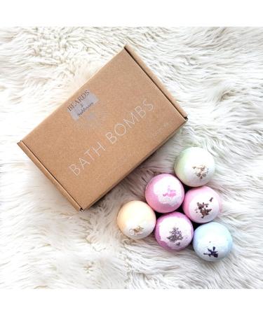 Organic Bubble Natural Vegan Fizzy Bath Bombs Set for Women, Men & Youths - Perfect Valentines Day Gift, Stress Relief, Kids Bath Bombs - Buy Online on GoSupps.com