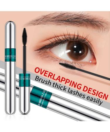 4D Silk Fiber Waterproof Mascara - Long Lasting Black for Natural Eyelashes | Smudge-Proof Makeup for Women - Buy Online on GoSupps.com
