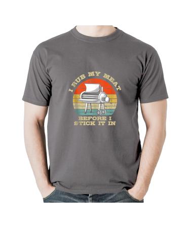 I Rub My MEA Before I Stick I in BBQ Che Grilling Tan Top Sweatshirt Hoodie for Men Women Kids