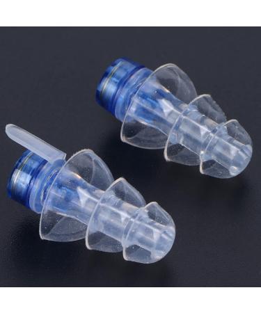 Portable Earplug Comfortable Earplug Pure Silicone Material Safely and Securely for Swimming Sleeping for Concert Hall Spa - Buy Online on GoSupps.com
