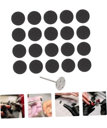 FRCOLOR 3 Sets Nail Polishing Sheets Buffer Block Nail File Sandpaper Disc Manicure Grinder Accessory para U as Replacement Sanding Pad Electric Nail File Sanding Discs Pad Lava Stone - Buy Online on GoSupps.com