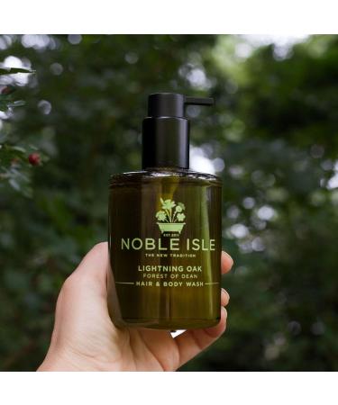 Noble Island Cleansing Gel for Hair & Body - Lightning Oak 250ml | International Shipping Available - Buy Online on GoSupps.com