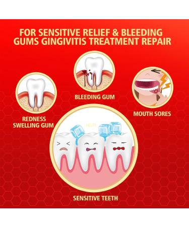 10% Nano-Hydroxyapatite Bee Wasp Venom Toothpaste for Remineralizing Enamel & Sensitive Relief Gingivitis Bleeding Gum Treatment Repair Fights Plaque Whitening Teeth - 120MIN Fresh Breath Refreshing Mint 3.7 Ounce (Pack of  - Buy Online on GoSupps.com