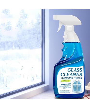 Glass Descaling Cleaner - Powerful Bathroom Glass Descaling Solution for Window | Household Glass Stain Remover for Shower Room Bathroom Living Room Cabinet Thaely - Buy Online on GoSupps.com