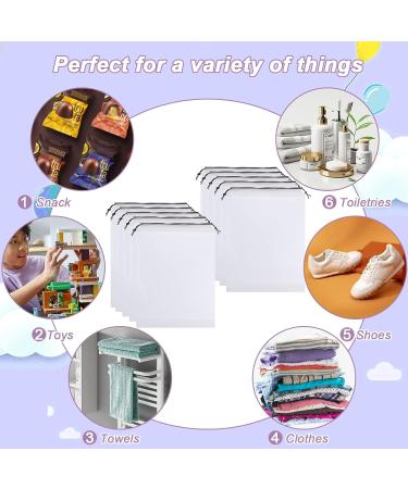 50 Pack Clear Travel Shoe Bags - Dustproof & Waterproof Storage Organizers for Women and Men - Buy Online on GoSupps.com