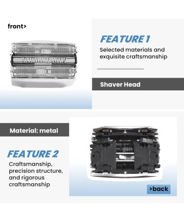LIGUSTRUM Shaving Head for Braun Series 7 790Cc 760Cc 7850Cc 7865Cc 7880Cc 7893S 740S - International Shipping Available - Buy Online on GoSupps.com