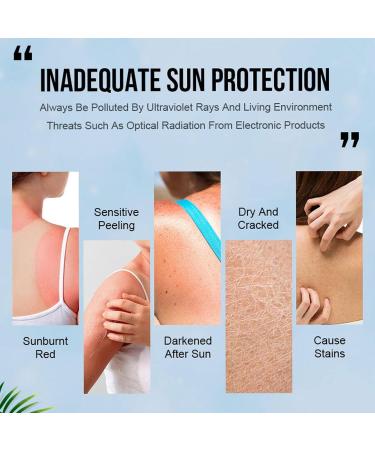  Tebinzi Sunscreen SPF 50 - Sunblock Spf 50 Broad Spectrum Sunscreen - 1.76oz Water Resistant & Friendly Broad Spectrum UVA/UVB Moisturizing Sunscreen Tebinzi - Buy Online on GoSupps.com