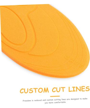 Buy 2 Pairs of Breathable Insole Shoe Inserts - Lightweight Foam Cushions for Kids & Adults - Absorption Pads in Assorted Colors - Ideal for Comfort & Support - Buy Online on GoSupps.com