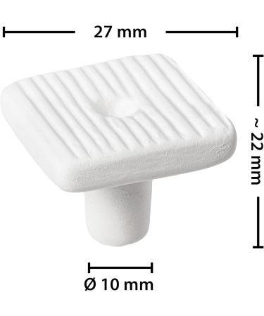 Arka Myreef 27 mm Ceramic Coral Offshoots - 12 Piece Set for Seawater Aquariums - Optimal Hold & Easy Editing - Buy Online on GoSupps.com