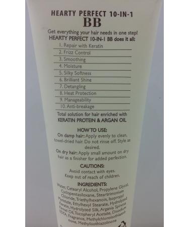 Hearty Perfect 10-in-1 BB Cream - 160ml/5.4fl oz - Multi-Tasking Beauty Balm - Buy Online on GoSupps.com