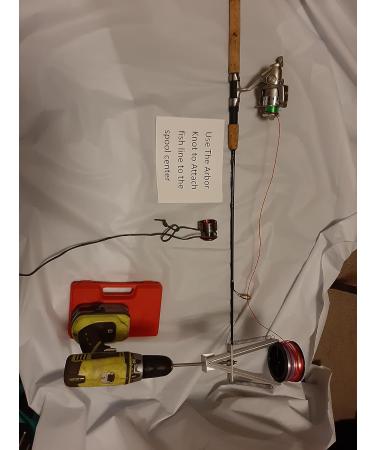 Trimmer and Fish Line Spool Winder - Easy Line Spooling for Perfect Trims - Buy Online on GoSupps.com