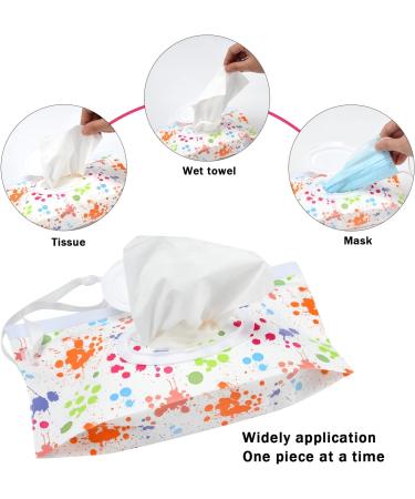 Altcompluser 4-Piece Reusable Wet Cloth Bags | Portable Baby Wipes Dispenser | Eco-Friendly Travel Solution - Buy Online on GoSupps.com