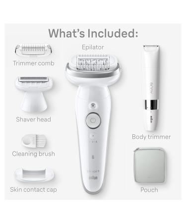 Buy Braun Silk- pil 9 Epilator SE9-441 | Wet & Dry Hair Removal for Lasting Smooth Skin - International Shipping Available - Buy Online on GoSupps.com