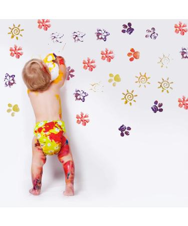 Outus 24 Piece EVA Painting Sponges Set for Kids - Foam Stamper Paint Drawing Sponges - Assorted Shapes - Early Learning and Crafts DIY - Buy Online on GoSupps.com