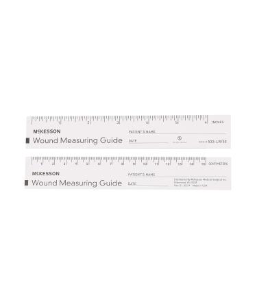McKesson Wound Measuring Guide - 50 Each / Bag - Buy Online on GoSupps.com