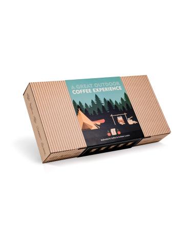 Coffee gift set to outdoor area - 10 Best Single Estate Specialties & Bio Coffee from all over the world |Brew & enjoy anytime & everywhere |Coffee lover Gift idea for men & women outdoor - Buy Online on GoSupps.com