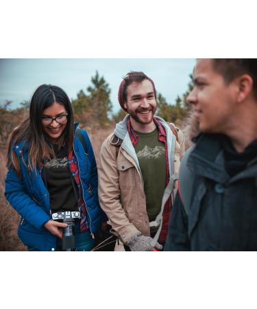 Men's Alpine Peaks Hiking T-Shirt - Perfect Climbing Gift for Outdoor Enthusiasts - International Shipping Available - Buy Online on GoSupps.com