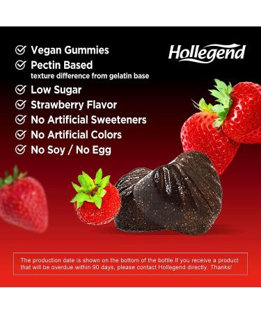 Horny Goat Weed Gummies 1000mg with Maca & Ashwagandha - Natural Energy Boost for Men & Women - Vegan - 120 Chewables - Buy Online on GoSupps.com