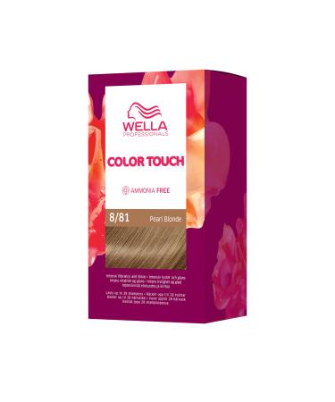 Color Touch Fresh-Up-Kit - Semi-Permanent Hair Color Kit 8/81 Pearl Blonde - Light Ash Pearl Blonde