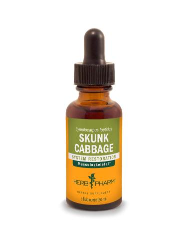 Herb Pharm Skunk Cabbage Liquid Extract for Musculoskeletal System Support - 1 Ounce 1 Fl Oz (Pack of 1)