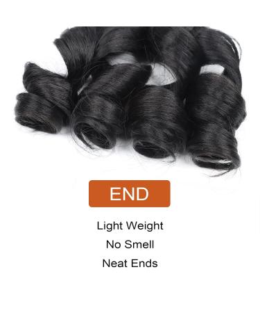 French Curly Braiding Hair 16 Inch - 8 Packs Pre Stretched for Box Braids - French Curl Crochet Braids - Bouncy Loose Wavy Spiral Curl Extensions - Buy Online on GoSupps.com